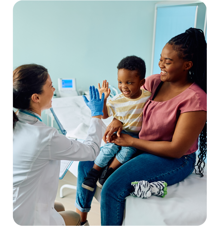 Father and child enjoying family time supported by Guardian Credit Union financial services