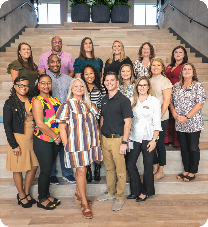 Guardian Credit Union team members smilling to the camera