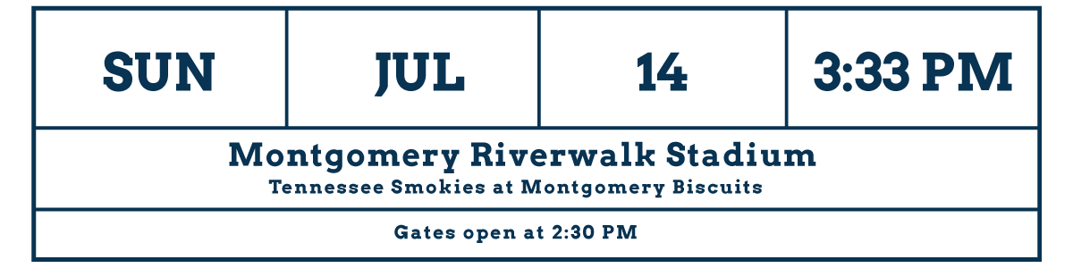 Save the Date! Guardian Credit Union day at the Montgomery Biscuits.