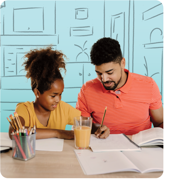 Smiling family with baby near car at sunset, representing Guardian Credit Union’s Insurance Services for family protection