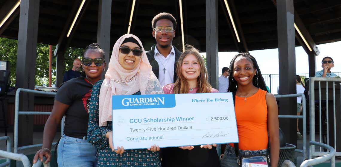 2025 Guardian Scholarship Program awards $2,500 scholarships to student recipients through Guardian Credit Union