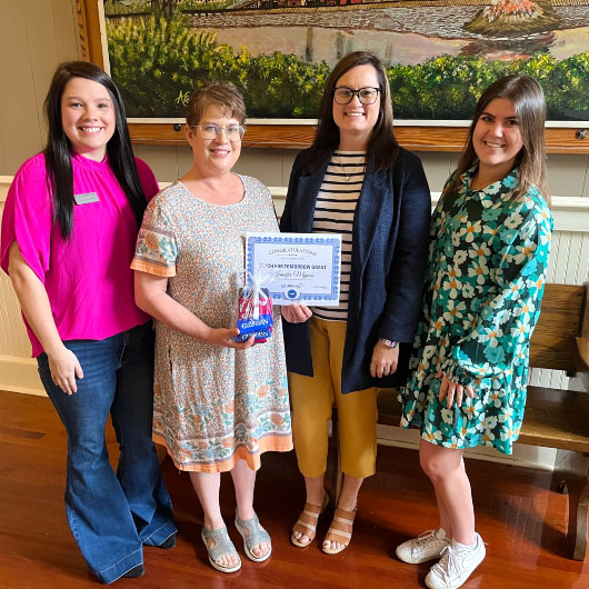 The Guardian Credit Union Foundation's Teach for Tomorrow recipient visit