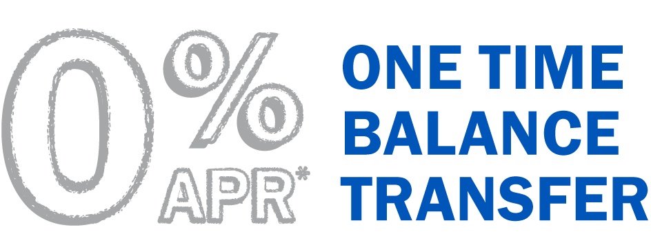 0% APR One Time Balance Transfer
